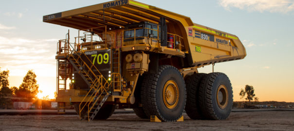 Anglo American take up rental of 16 Komatsu 830E electric drive dump trucks