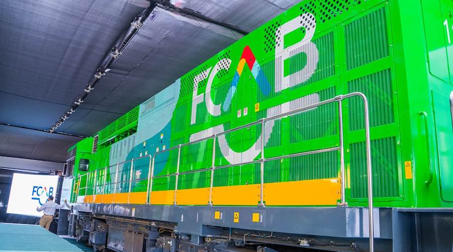 Antofagasta unveils South America’s first hydrogen train