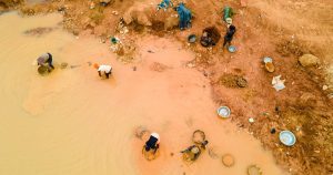 Illegal gold mining forces Ghana to close water treatment plant